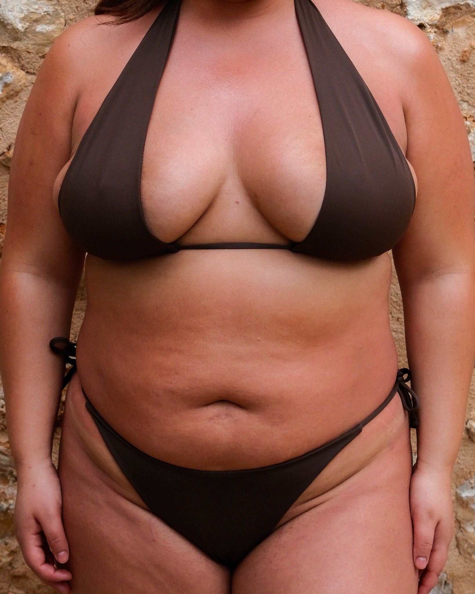 Amára Triangle Top - Espresso Brown