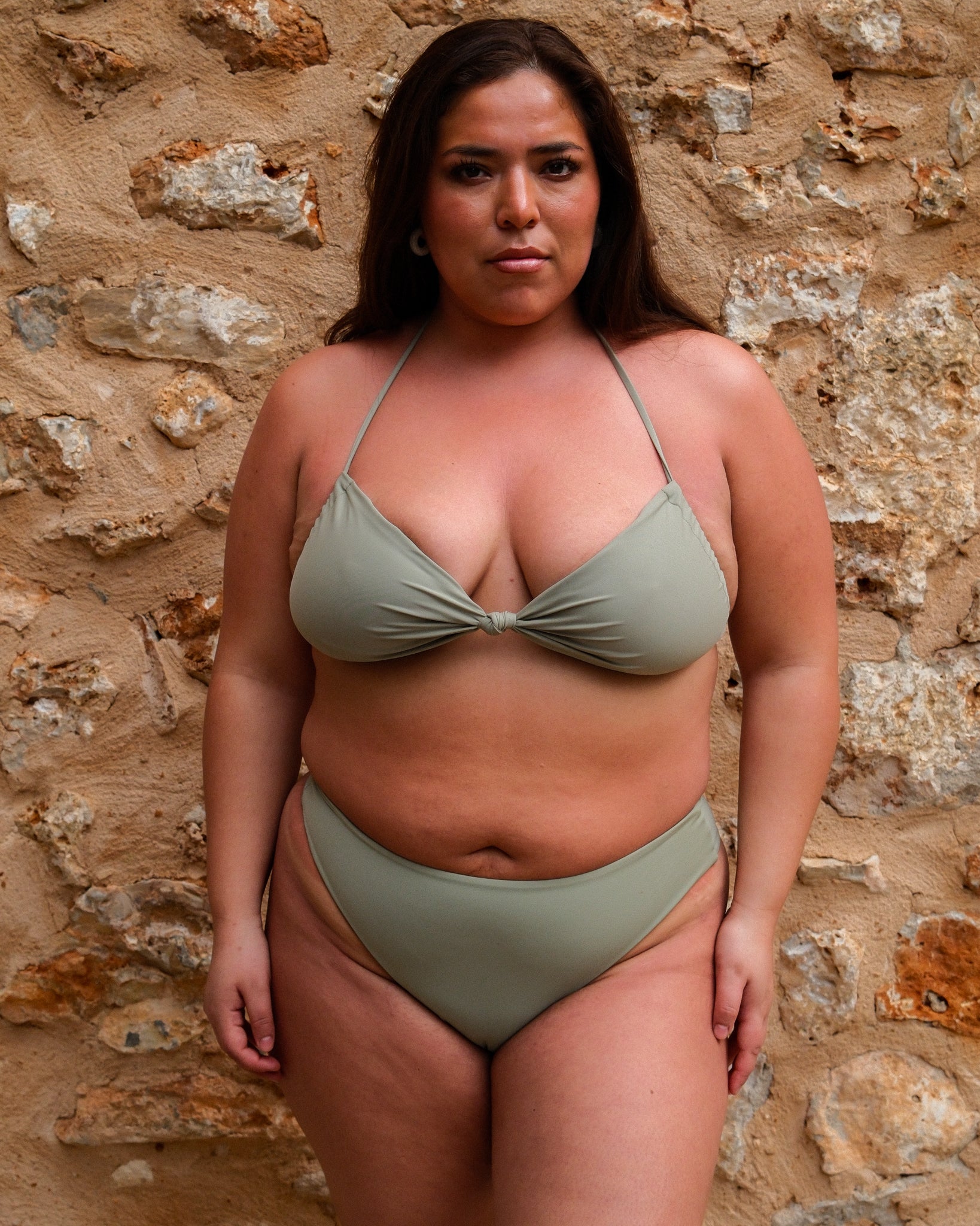 Philíne Knot Top - Sage Green