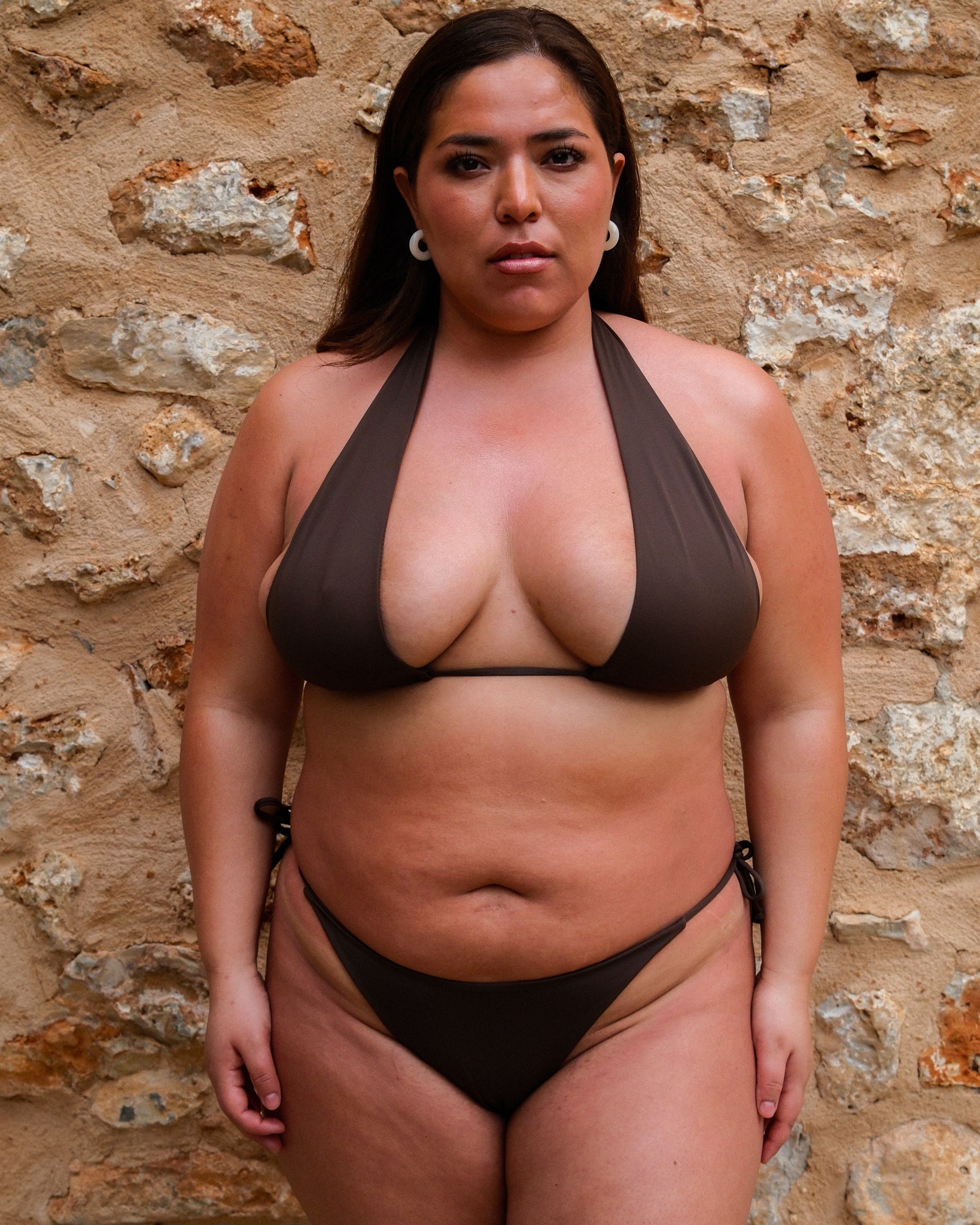 Amára Triangle Top - Espresso Brown